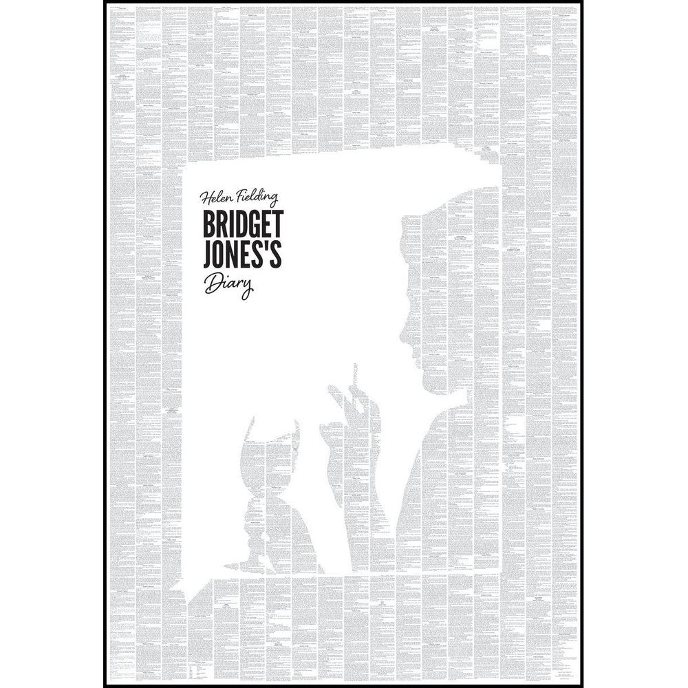 Spineless Classics 'Bridget Jones's Diary' Full Text Book Poster