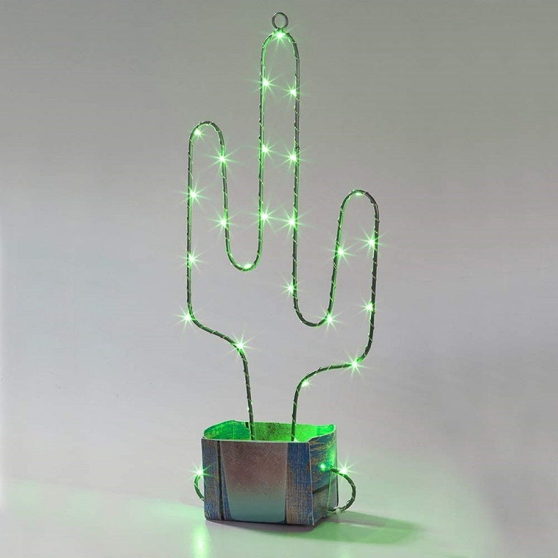 Cuban Fiesta Cactus LED Light by Talking Tables