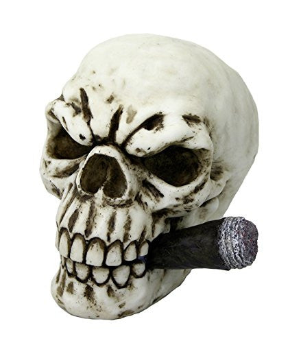 Skull with Cigar "Boss" - Myths, Legends, Cultures & Fantasy