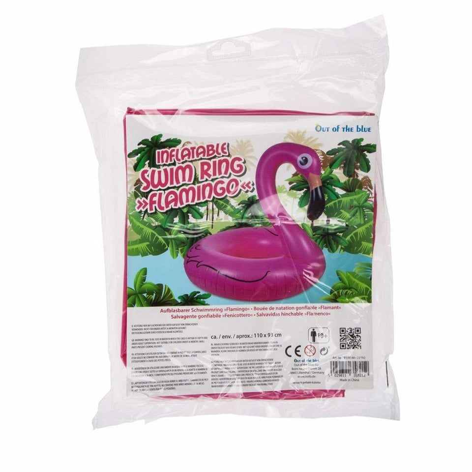 Inflatable Swim Ring Flamingo Packaging