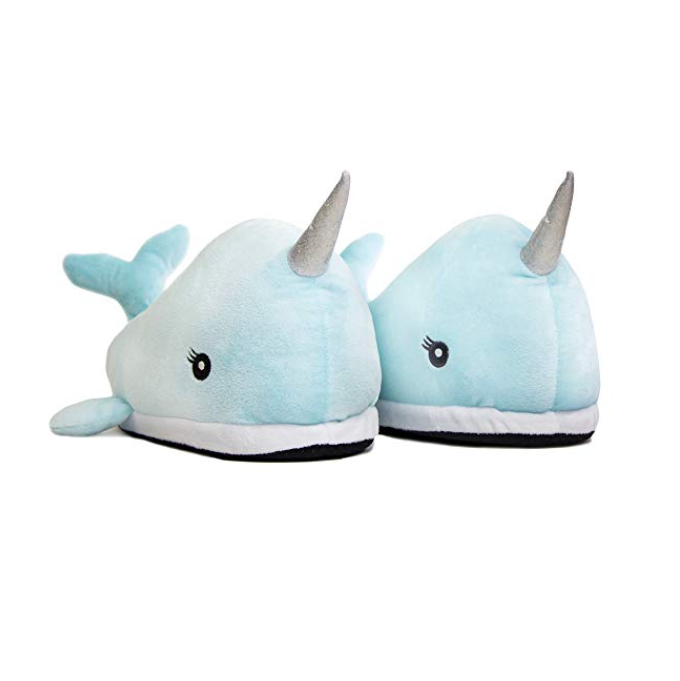 Narwhal LED Light Up Slippers (Childs) by AddCore
