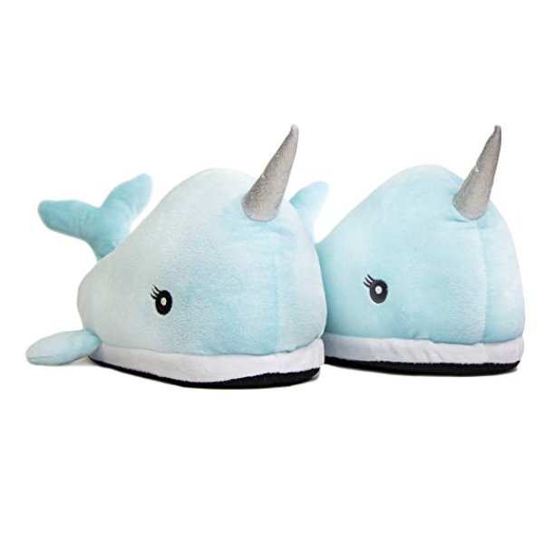 Narwhal LED Light Up Slippers (Adult) by AddCore