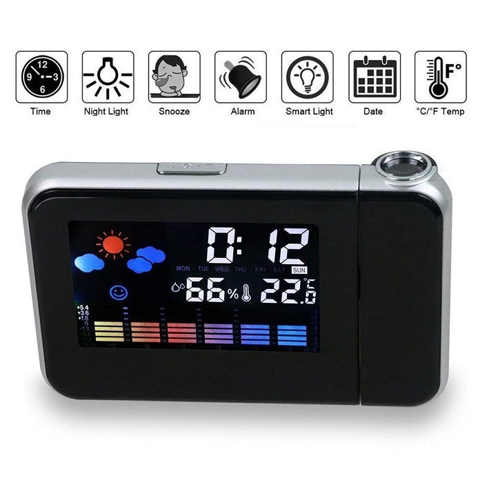 projector alarm clock that is a great gift for men, gift for kids, gift for her or gadget gifts for men