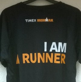 Timex Ironman 'I Am A Runner'  T-Shirt - Black