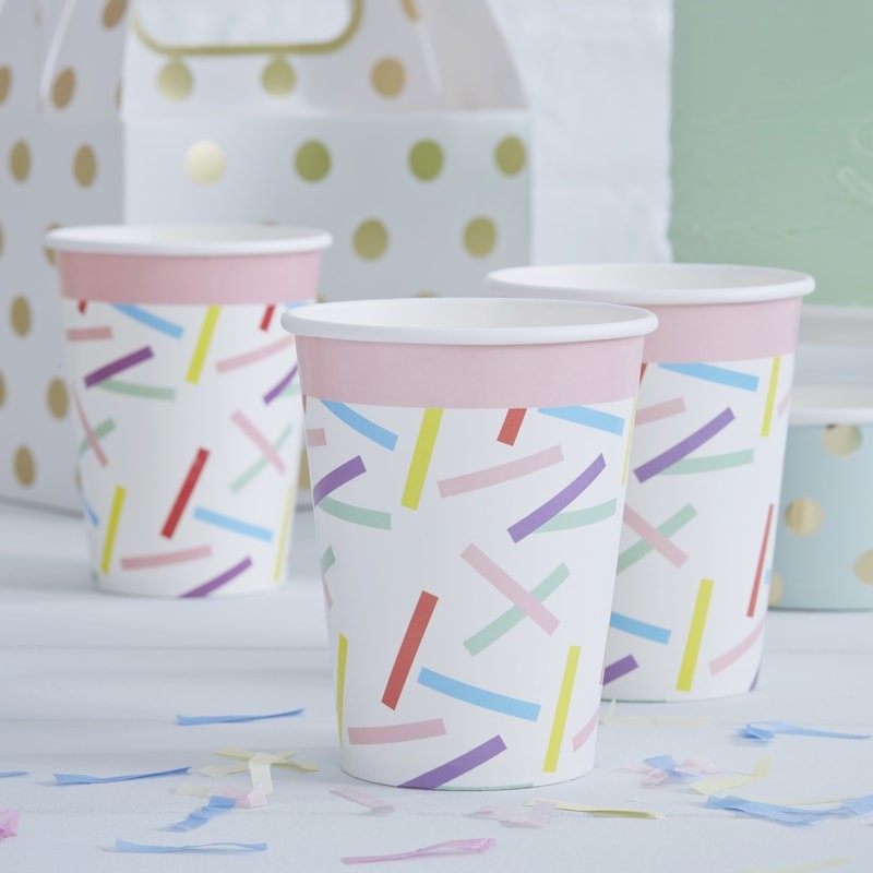 Sprinkles Paper Cups by Ginger Ray