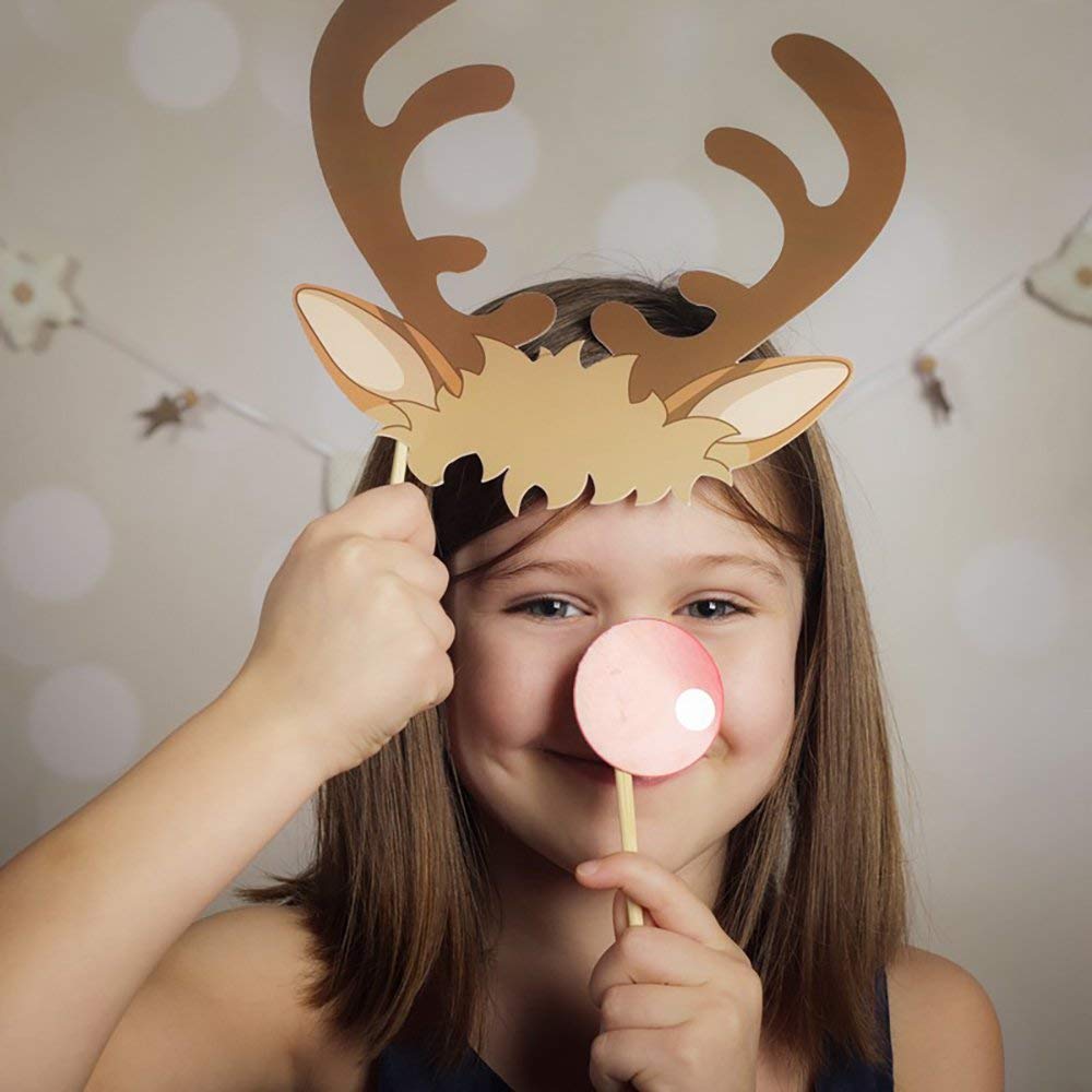Festive Photo Booth Props by Ginger Ray Antlers