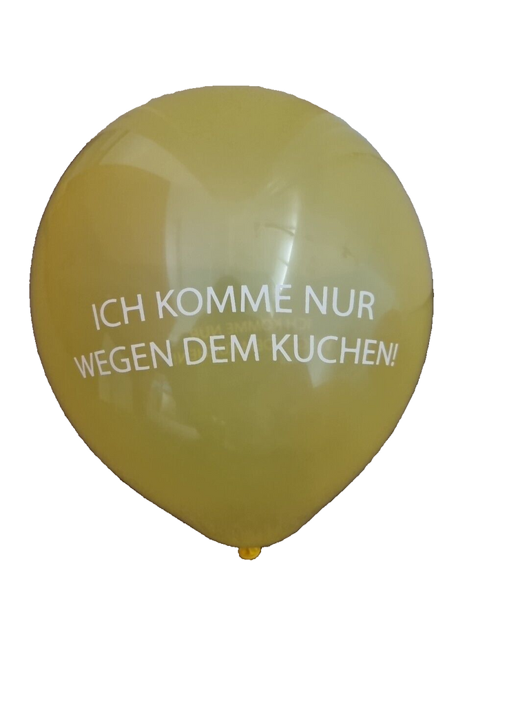 GERMAN Language Balloons for an Abusive Rude and Vulgar Birthday Party FUN JOKES