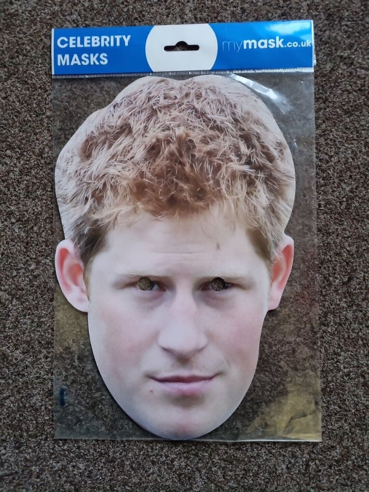 Celebrity Masks PRINCE HARRY of the Royal Family