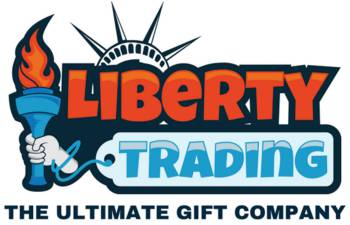 Liberty trading ultimate gift company logo. Gifts for girls, boys, him, gifts for her, gifts for kids & gadgets for men