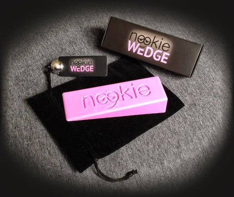 THE NOOKIE WEDGE - Sex Door stop which includes: Wedge, Bell & Velvet Bag