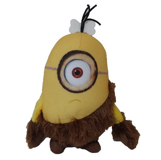 Minions 18cm Caveman Plush Figure - Stuart
