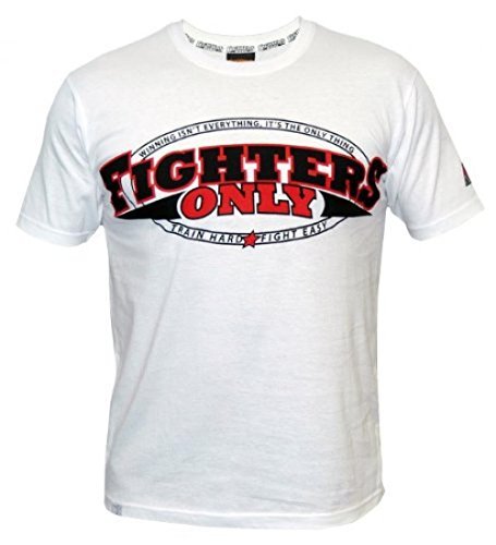 Fighters Only Men's MMA T-Shirt UK White