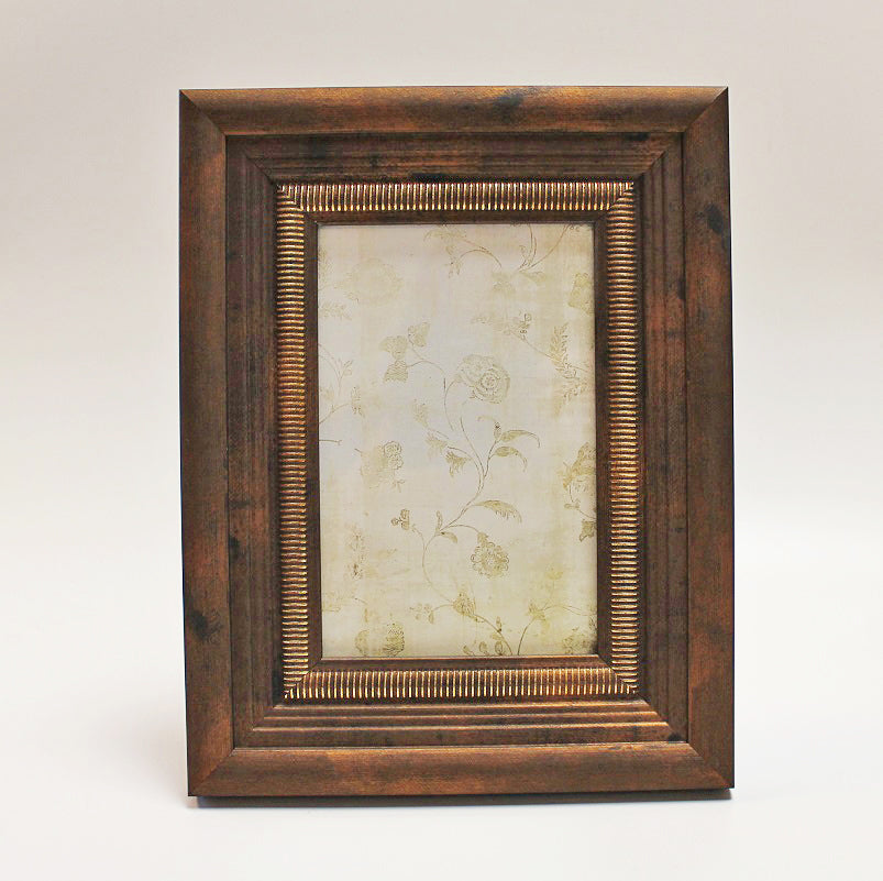 Antique Copper Photo Frame 4" x 6" by Stone The Crows Front