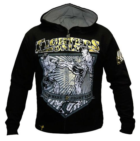 Fighters Only Men's 'The Kick' MMA Hoodie Top