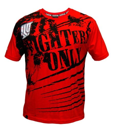 Official Fighters Only Red Splatter T-Shirt MMA-UFC specialists