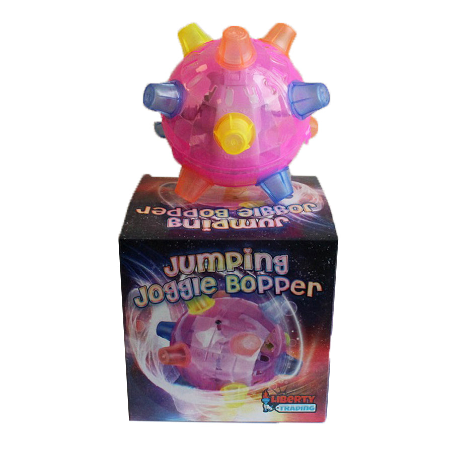 Jumping Joggle Bopper Flashing Pink with box