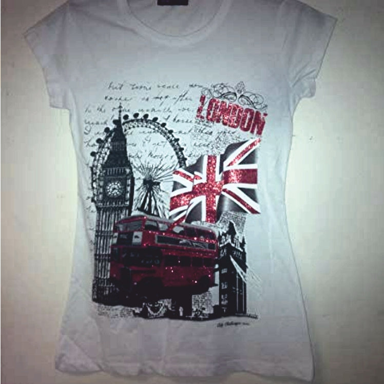 White City Clothing Ladies UK Skinny Fit T-Shirt 