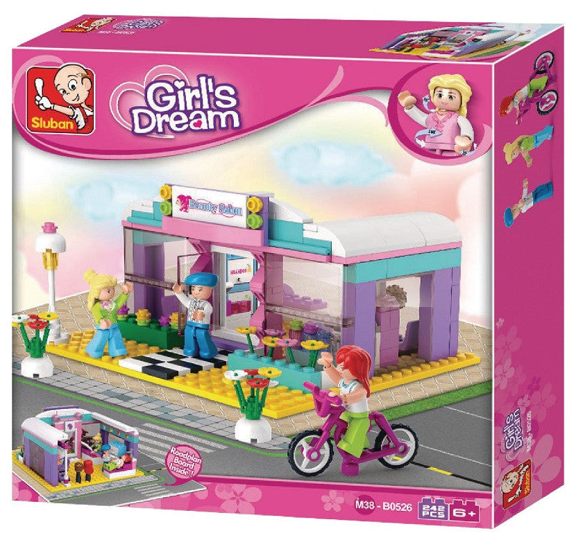 Sluban - Girl's Dream - Beauty Salon Building Bricks Set