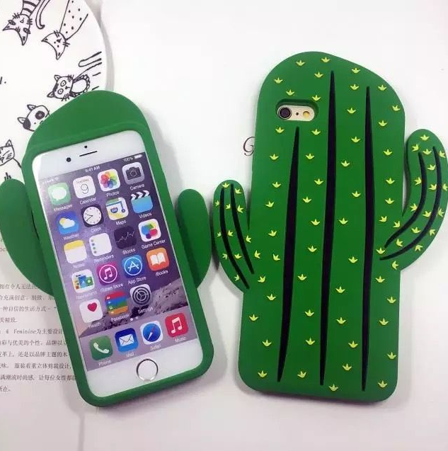 Cactus Silicone Case for iPhone