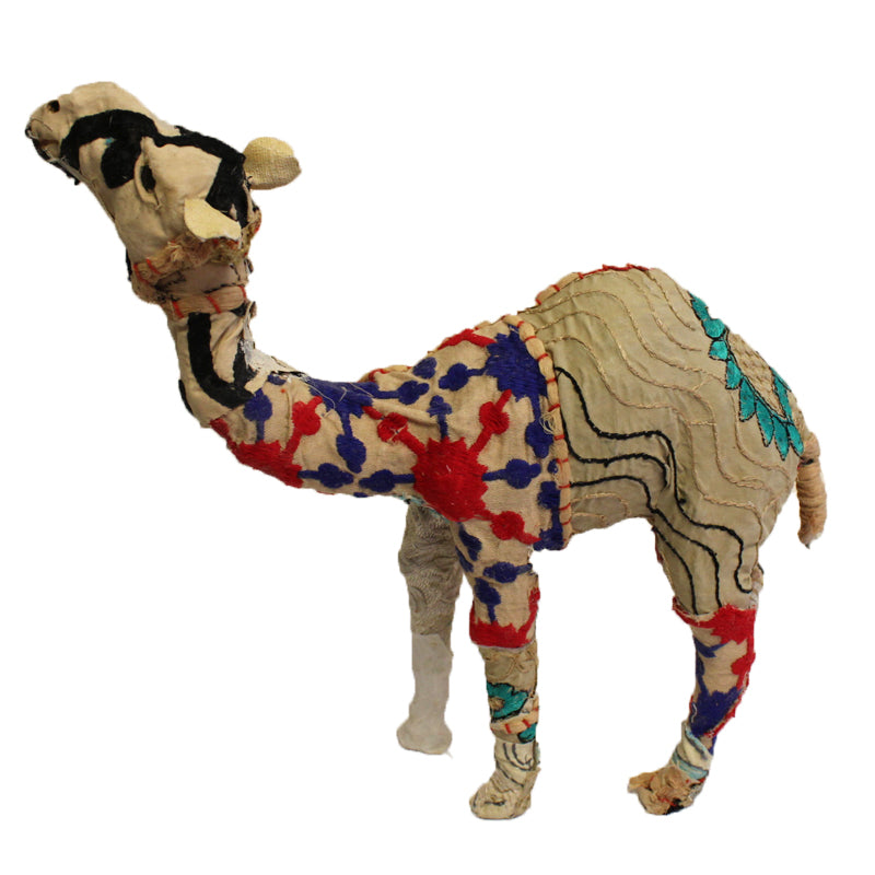 Medium Beige Sari Rascal Camel Figurine
