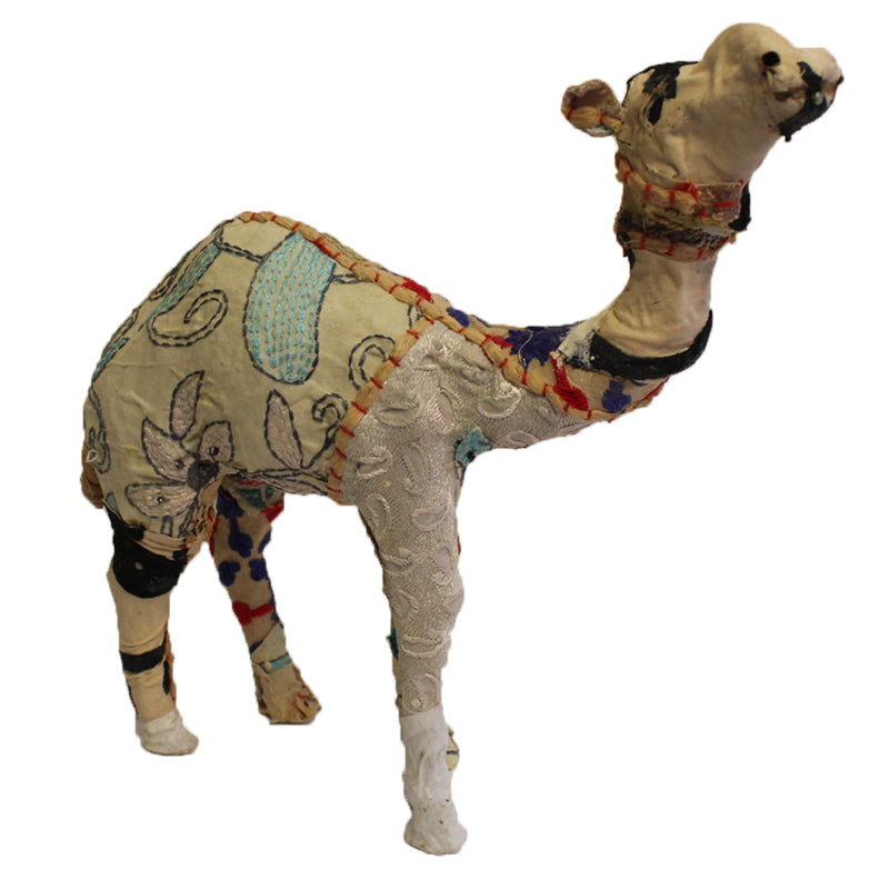 Medium Beige Sari Rascal Camel Figurine
