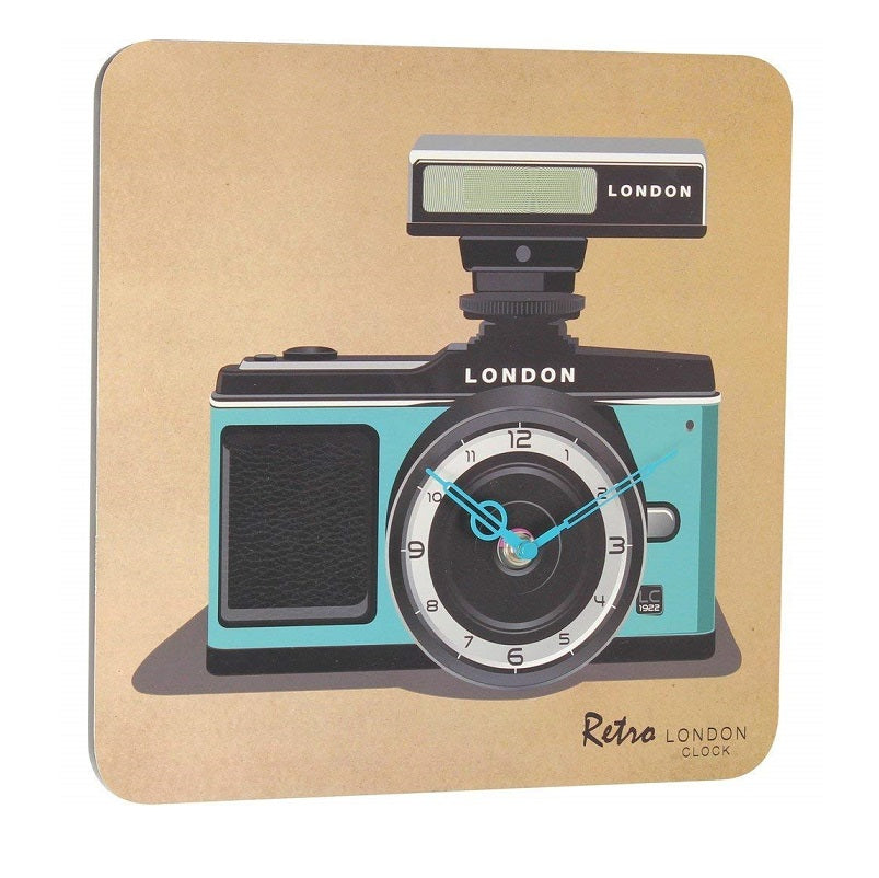 Retro Camera Wall Clock by London Clock Company