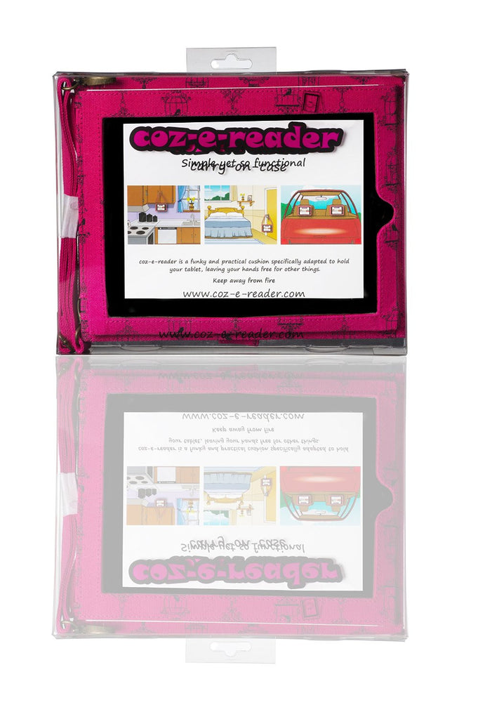 coz-e-reader Birdcages Carry Case for Tablet - Pink
