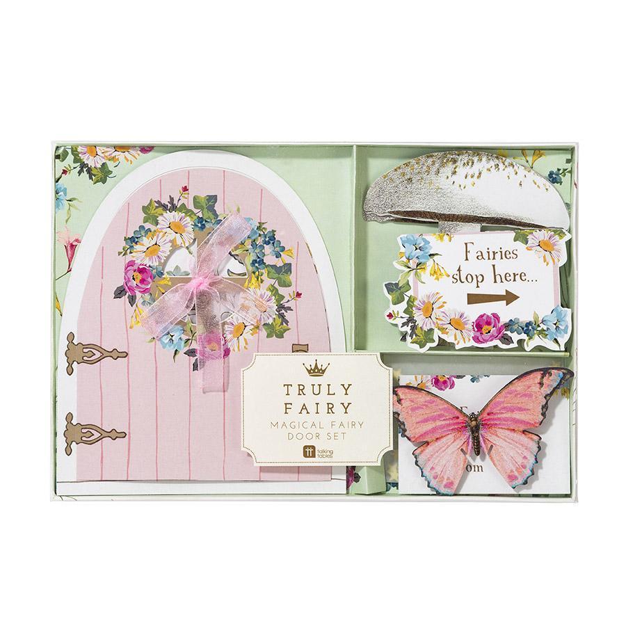 Truly Fairy Magical Fairy Door Set by Talking Tables Packaging