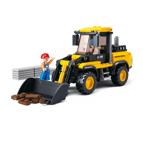 Sluban - Town Construction - Forklift Truck Building Bricks Set