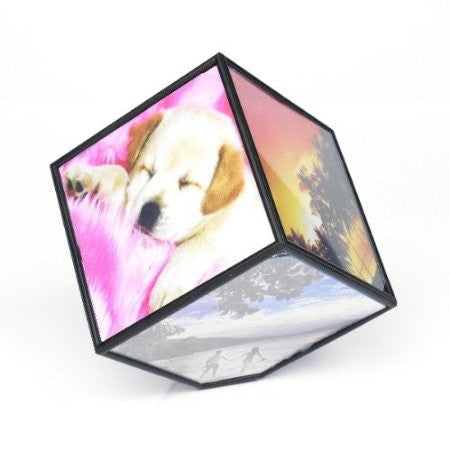 Revolving Cube 6 Image Photo Frame