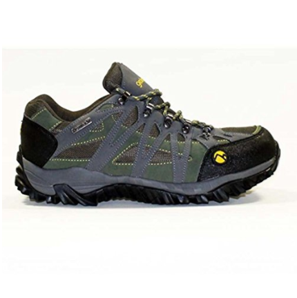 Gelert Men's Argyll Walking Shoes - Forest Green/Spectra Yellow
