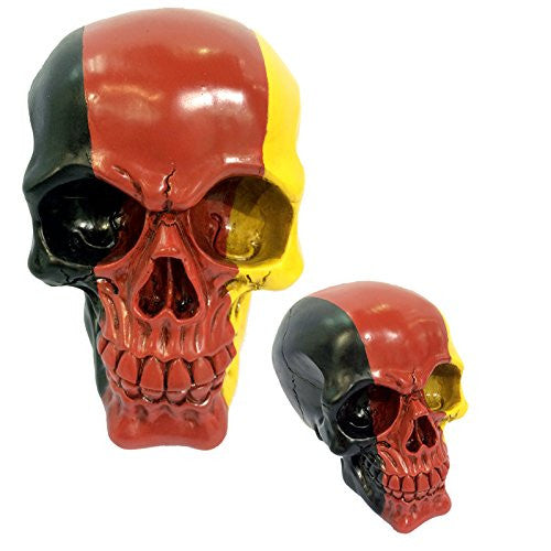 Gruesome Skulls Ornament - German Flag Skull (Germany)