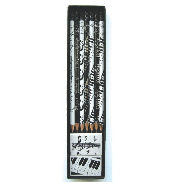 Musical Pencils & Erasers Gift Set