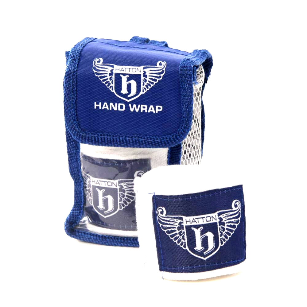 Hatton Men's Blue & White Hand Wraps 2.5m