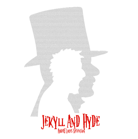 'Jekyll & Hyde' Full Book Text Poster Print