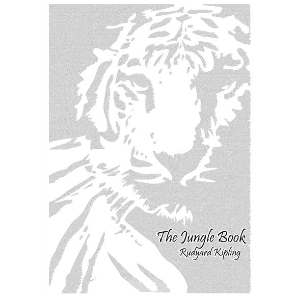 'The Jungle Book' Full Book Text Poster Print