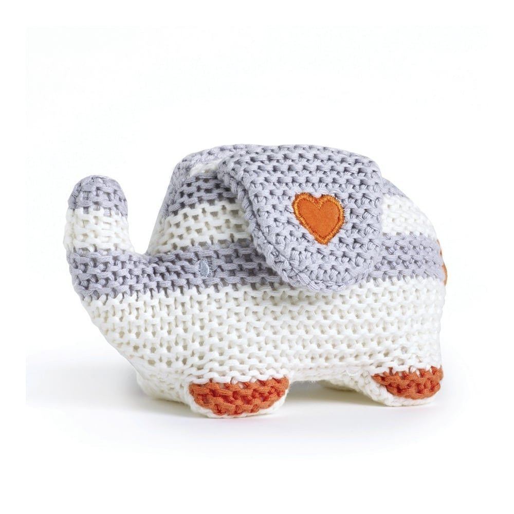Natures Purest 'My First Friend' Striped Knitted Elephant
