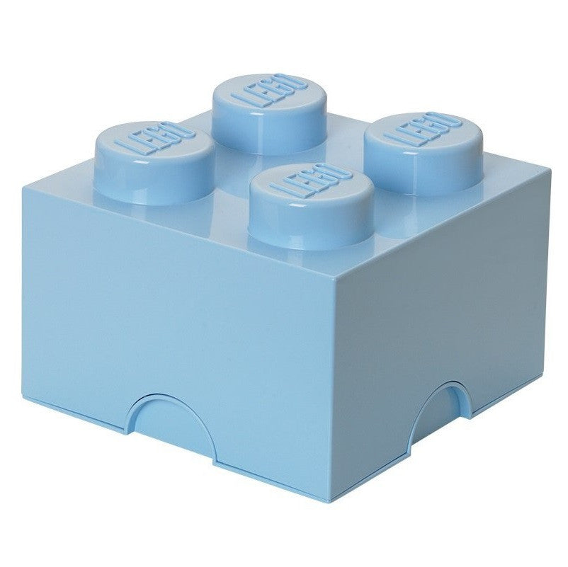 Lego Storage Box - Plastic Brick 4 (Light Blue)