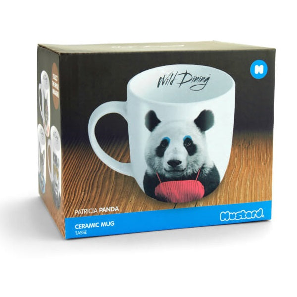 Wild Dining Patricia Panda Ceramic Mug Box