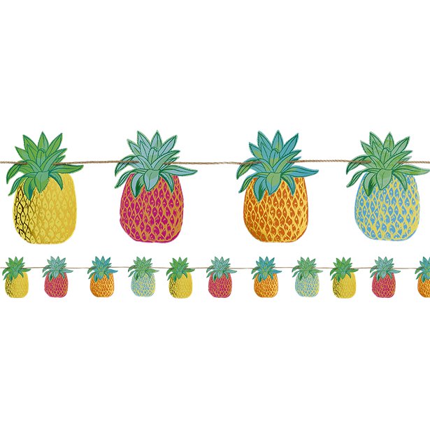  Pineapple Bunting by Talking Tables