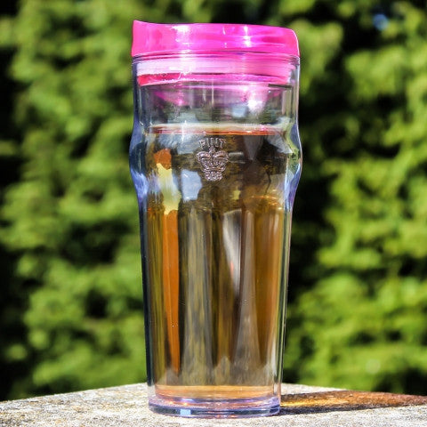 Pink Pint2Go Ultimate Beer Glass