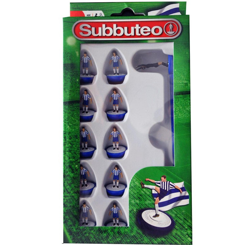 Subbuteo Football Team Players Set Blue/White