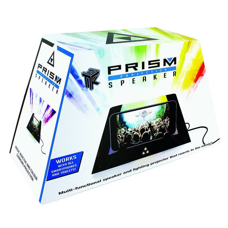 Prism LED Light Projection Speaker