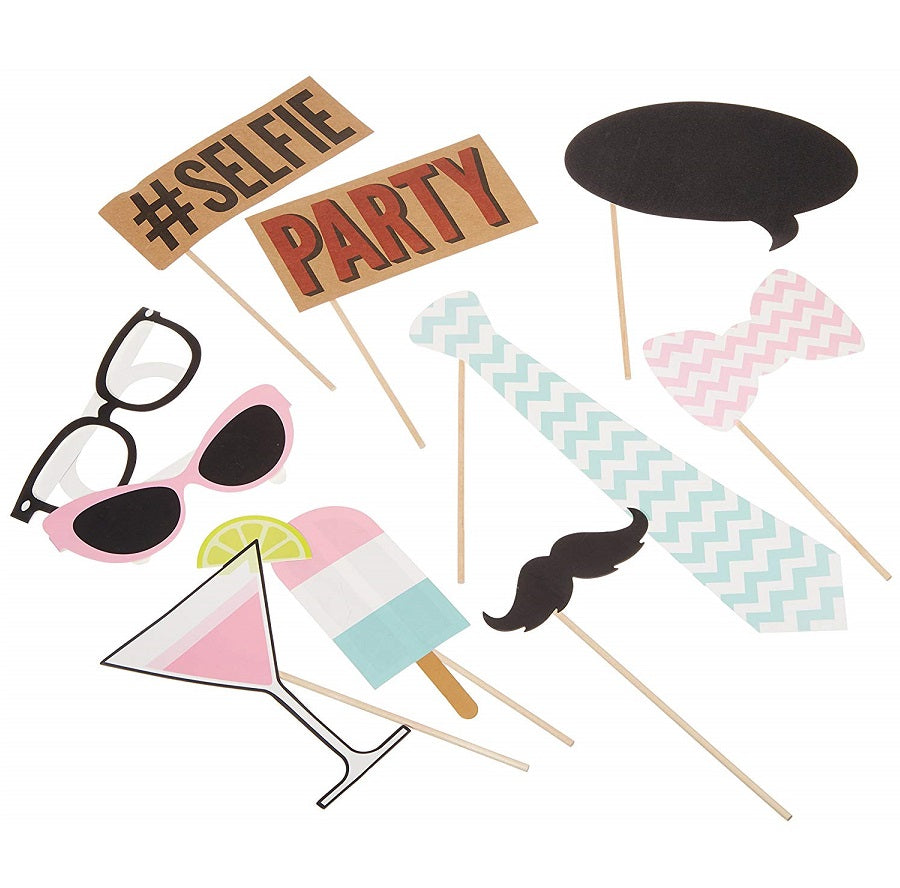 Chevron Party Photo Booth Kit