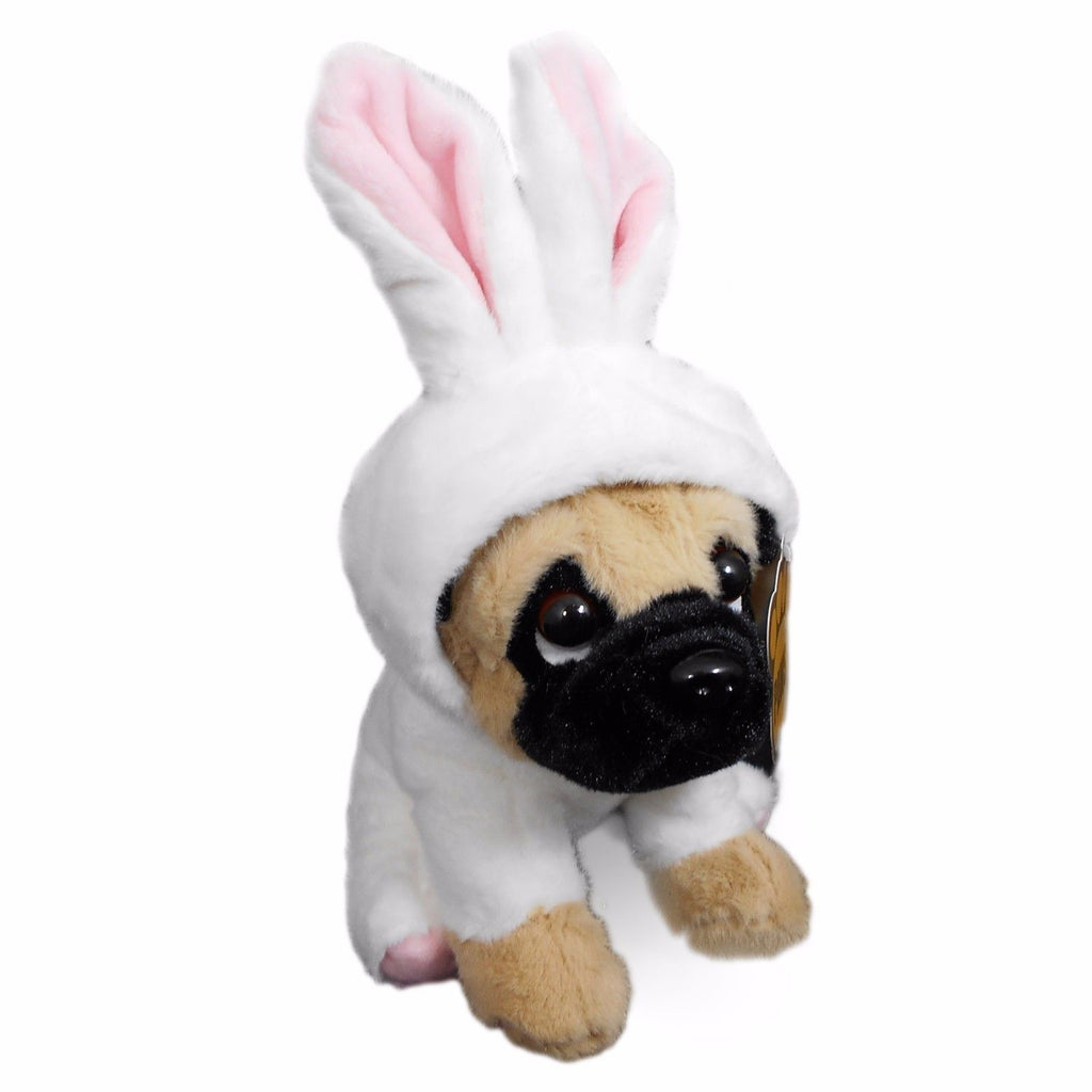 Pug Dog 8" Plush Toy in Costume