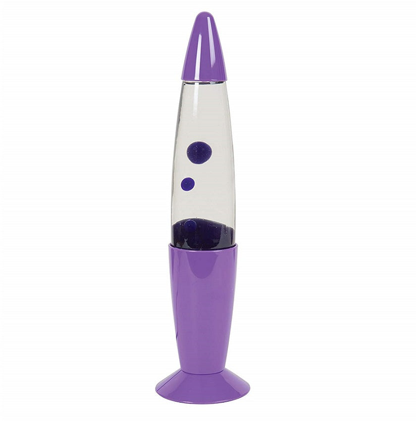Purple Retro Lava Lamp by Funtime Gifts