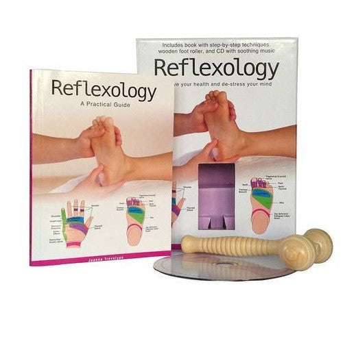 Reflexology - Book, CD & Foot Roller Box Set