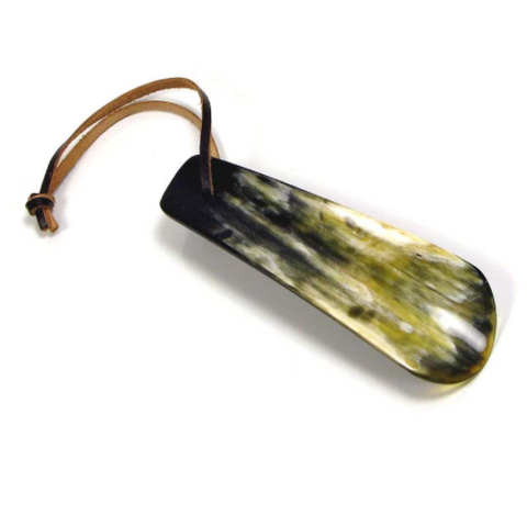 Abbeyhorn Flat Shoehorn with Thong 4"