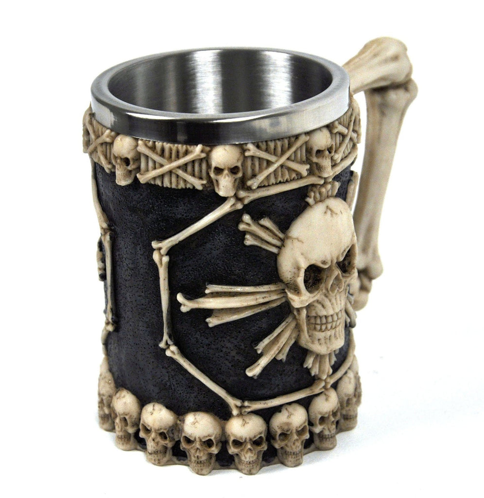 Nemesis Now Large Tankard of Skulls 16cm