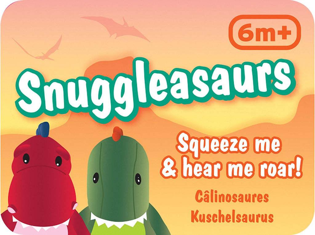 Snuggleasaurs Dinosaur Soft Toy